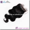 Hot Selling Unprocessed Brazilian Virgin Human Hair Swiss Lace Top Closure 4*4 inch Fast Shipping